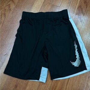 Black and White kids Nike Shorts